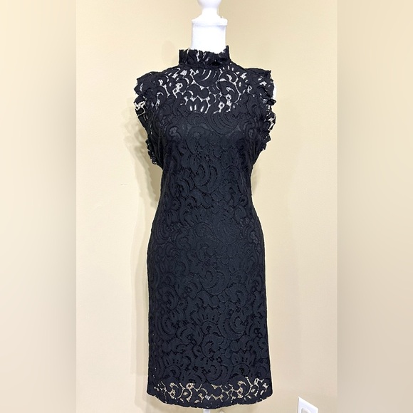 Like new Alexia Admor Cap Sleeve Lace Sheath Dress - Picture 3 of 12